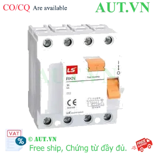 Ảnh của Aptomat chống giật (RCCB) LS RKN 3P+N 25A 300mA .