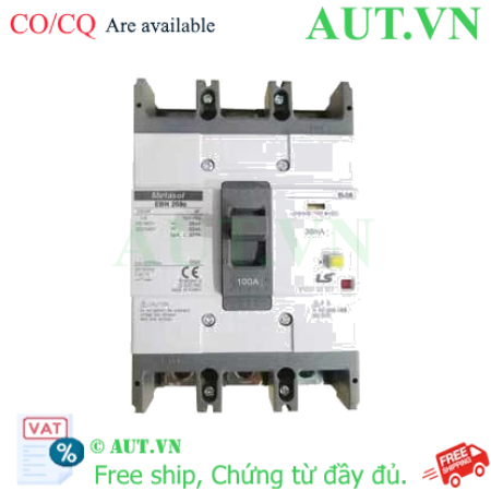 Ảnh của Aptomat chống giật 3 pha LS EBN203c 100A 30mA .