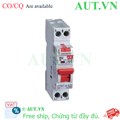 Ảnh của Aptomat chống giật, quá tải (RCBO) LS RKC 1P+N C32A 10mA 4.5kA 4.5kA