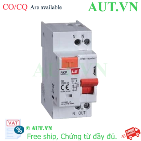 Ảnh của Aptomat chống giật, quá tải (RCBO) LS RKP 1P+N D16A 100mA 4.5kA