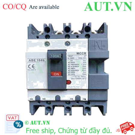 Ảnh của Aptomat khối (MCCB) LS ABE104b-100A 4P 10kA