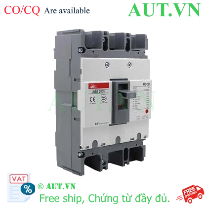 Ảnh của Aptomat khối (MCCB) LS ABE203b-200A 3P 18kA