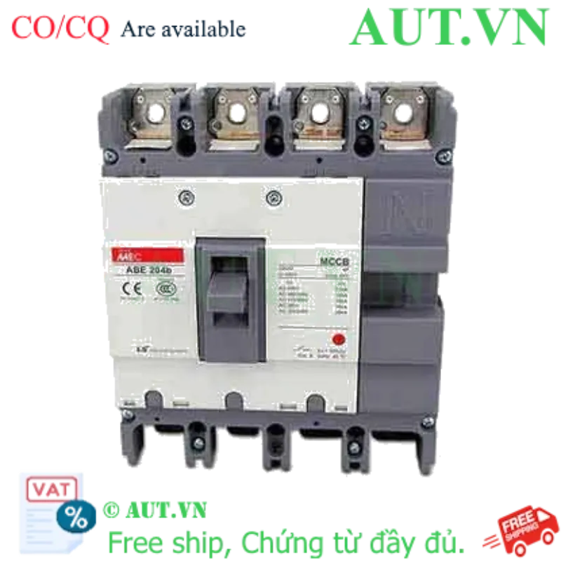 Ảnh của Aptomat khối (MCCB) LS ABE204b-225A 4P 18kA