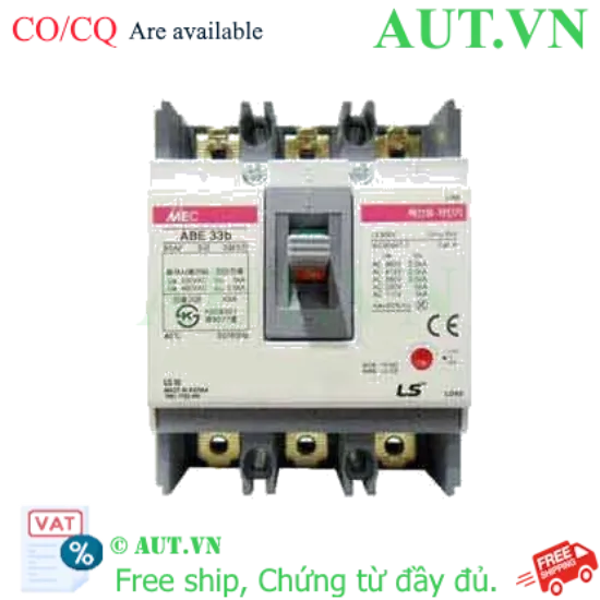 Ảnh của Aptomat khối (MCCB) LS ABE32b-3A 2P 5kA
