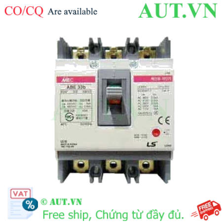 Ảnh của Aptomat khối (MCCB) LS ABE33b-30A 3P 2.5kA