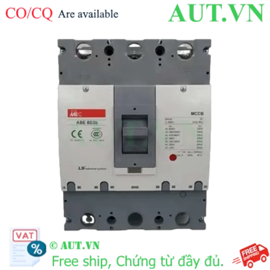 Ảnh của Aptomat khối (MCCB) LS ABE803b-600A 3P 35kA