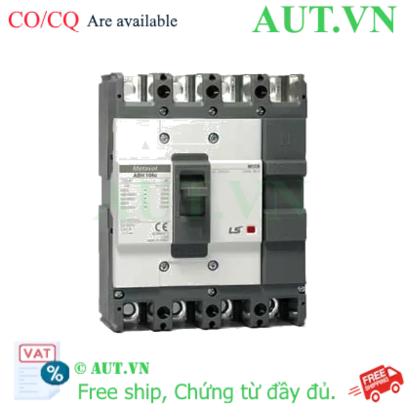 Ảnh của Aptomat khối (MCCB) LS ABH104c 15A 4P 50kA