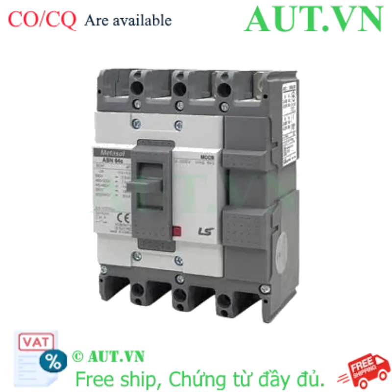 Ảnh của Aptomat khối (MCCB) LS ABN64c 60A 4P 18kA