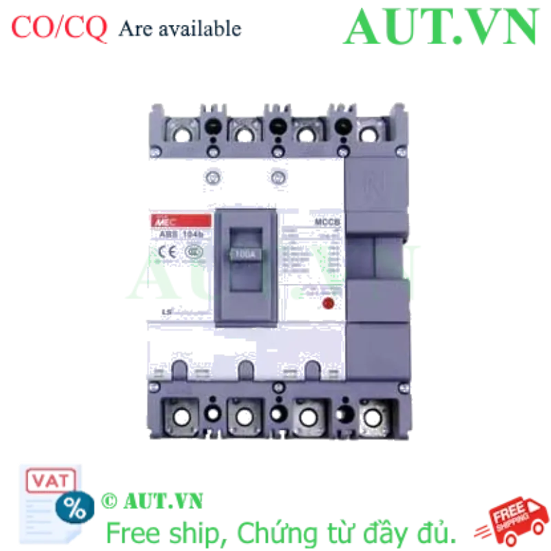 Ảnh của Aptomat khối (MCCB) LS ABS104b 30A 4P 42kA