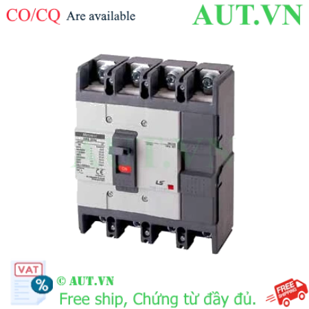 Ảnh của Aptomat khối (MCCB) LS ABS204c 100A 4P 42kA