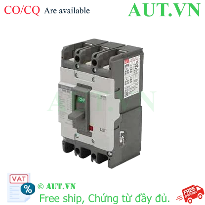 Ảnh của Aptomat khối (MCCB) LS ABS63c 20A 3P 22kA