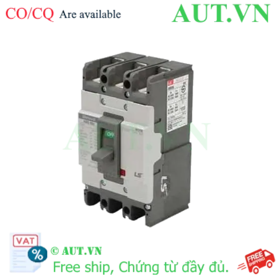 Ảnh của Aptomat khối (MCCB) LS ABS63c 20A 3P 22kA