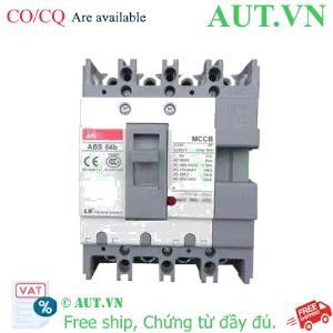 Ảnh của Aptomat khối (MCCB) LS ABS64b 60A 4P 22kA