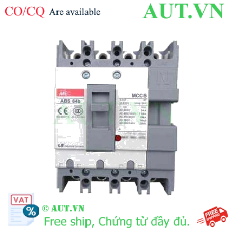 Ảnh của Aptomat khối (MCCB) LS ABS64b 60A 4P 22kA