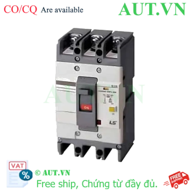 Ảnh của Aptomat khối chống giật 3 pha (ELCB) LS EBL403c-250-30 .