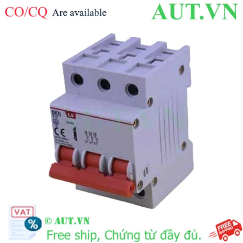 Ảnh của Aptomat MCB BKN 3P 10A LS - 400VAC - 50/60Hz - 6kA