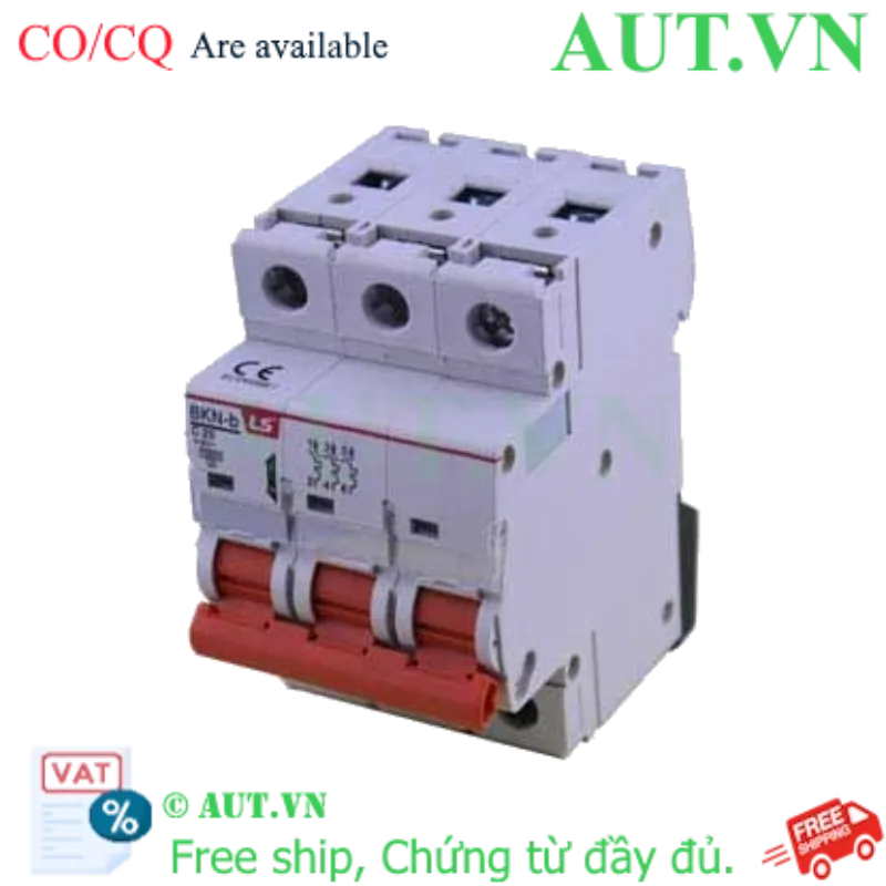 Ảnh của Aptomat MCB BKN-b 3P C20A 10kA LS chính hãng giá tốt nhất