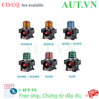 Ảnh của Đèn tín hiệu cảnh báo Qlight SCDWLR-WA-110-B