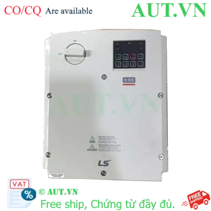 Ảnh của Biến tần LS 0.75kW/1.5kW 3 pha 220V | LSLV0008S100-2EXNNS