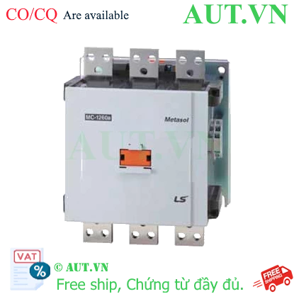 Ảnh của Công tắc tơ 3 pha LS MC-1260a 220VAC 1260A 2NO+2NC
