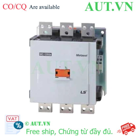 Ảnh của Công tắc tơ 3 pha LS MC-1260a 220VAC 1260A 2NO+2NC