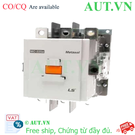 Ảnh của Công tắc tơ 3 pha LS MC-225a 110VDC 225A 132kW 1NO+1NC