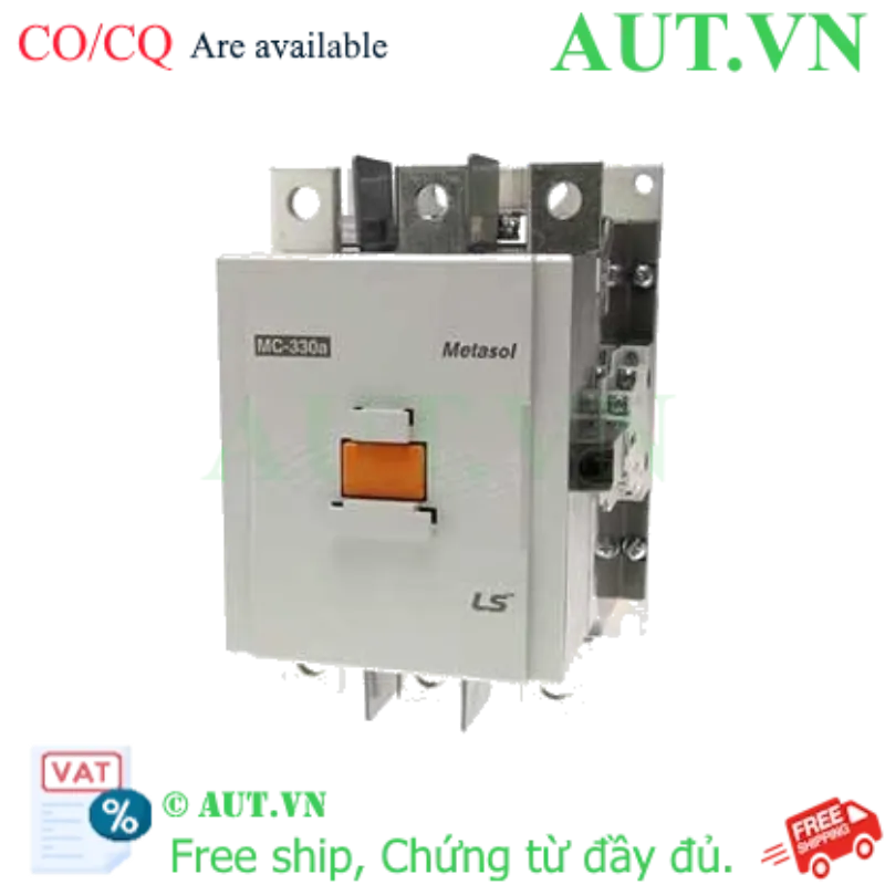 Ảnh của Công tắc tơ 3 pha LS MC-330a 110VDC 330A 160kW 1NO+1NC