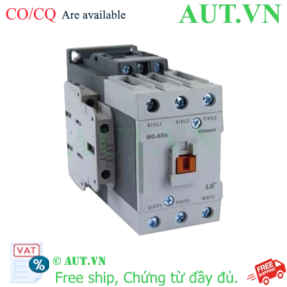 Ảnh của Công tắc tơ 3 pha LS MC-65a 48VDC 65A 30kW 1NO+1NC