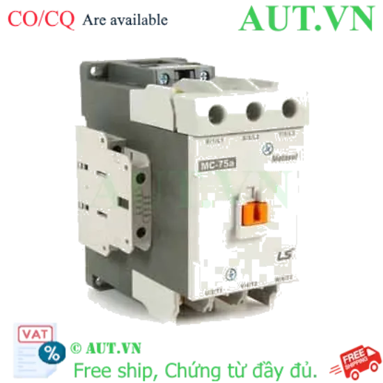 Ảnh của Công tắc tơ 3 pha LS MC-75a 48VAC 75A 37kW 2NO+2NC