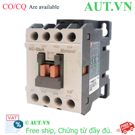 Ảnh của Công tắc tơ 4 cực (4NO) LS MC-12a/4 24VDC 12A 5.5kW