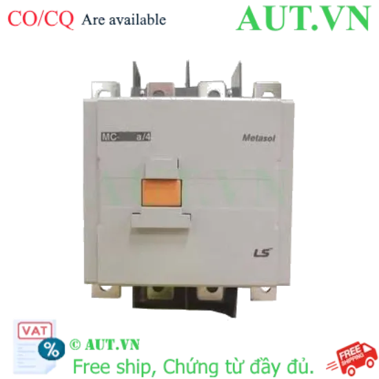 Ảnh của Công tắc tơ 4 cực (4NO) LS MC-400a/4 24VDC 400A 200kW 2NO+2NC