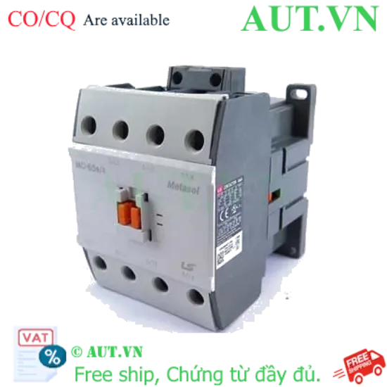 Ảnh của Công tắc tơ 4 cực (4NO) LS MC-65a/4 36VDC 65A 30kW