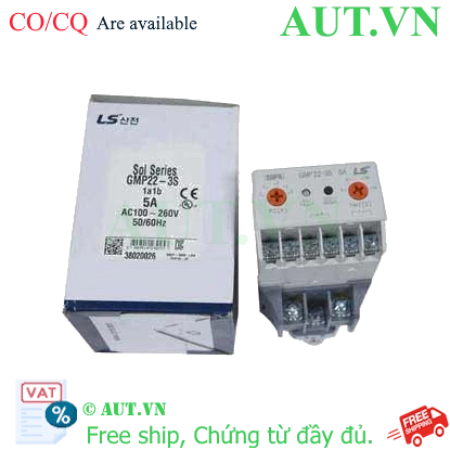 Ảnh của Rơ le bảo vệ dòng điện LS GMP22-3S 1-5A, SPDT, 1-5AAC