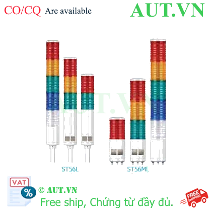 Ảnh của Đèn tháp Qlight ST56L-4-24-RAGW