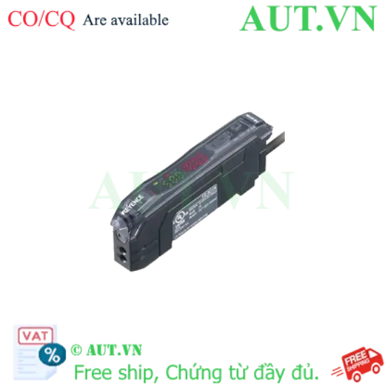 Ảnh của Bộ Khuếch Đại Sợi Quang Keyence FS-N18N - Ngõ Ra NPN, Cáp Sẵn 2m, Phản Hồi Siêu Nhanh