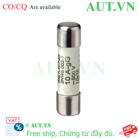 Ảnh của Cầu chì sứ hình trụ SIEMENS 3NW6003-1 