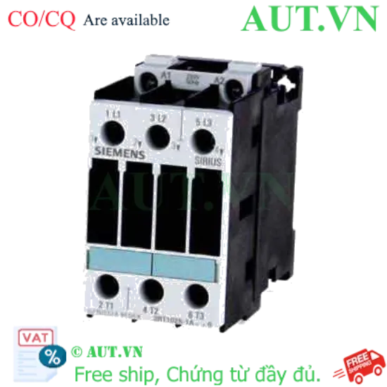 Ảnh của Khởi động từ Siemens 3RT10 25-1AP00 17A 230VAC - Chính hãng AUT VN