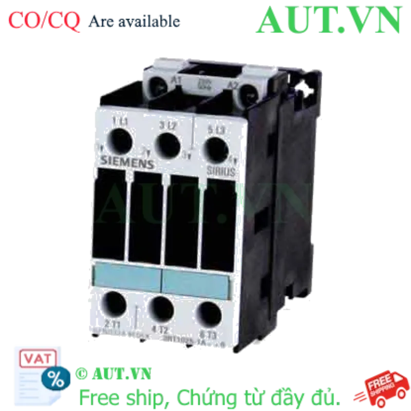Ảnh của Khởi động từ Siemens 3RT10 25-1AP00 17A 230VAC - Chính hãng AUT VN
