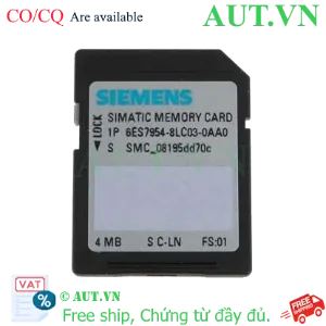 Ảnh của 6ES7954-8LC03-0AA0 - Thẻ nhớ SIMATIC S7 SIEMENS Giá tốt
