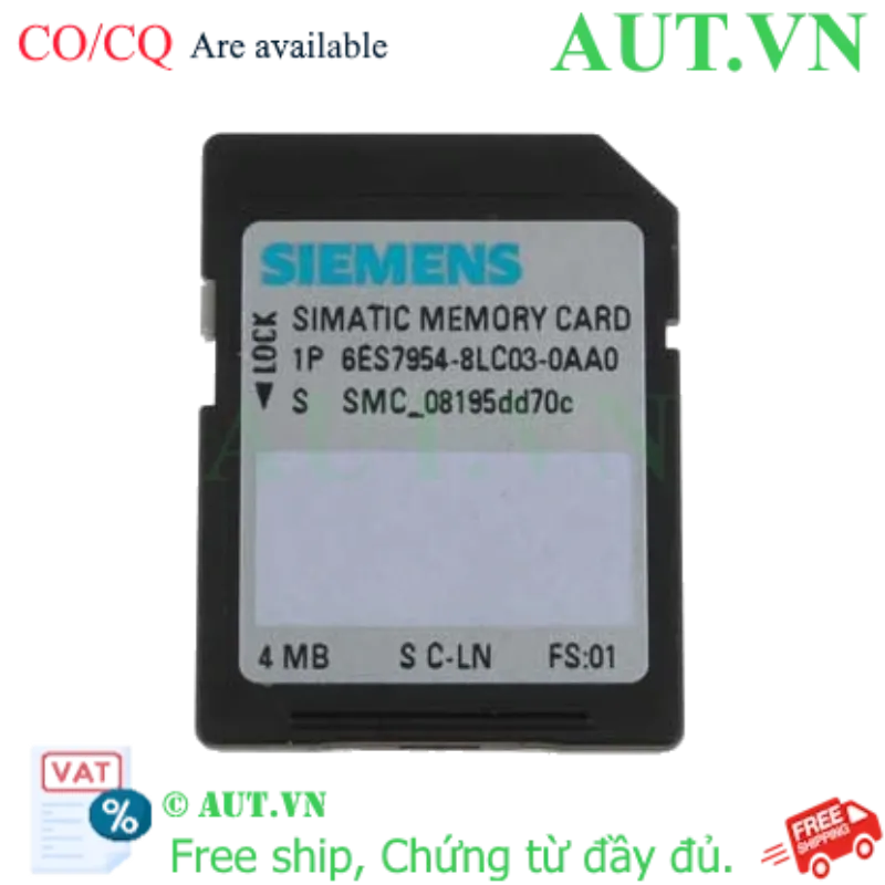 Ảnh của 6ES7954-8LC03-0AA0 - Thẻ nhớ SIMATIC S7 SIEMENS Giá tốt