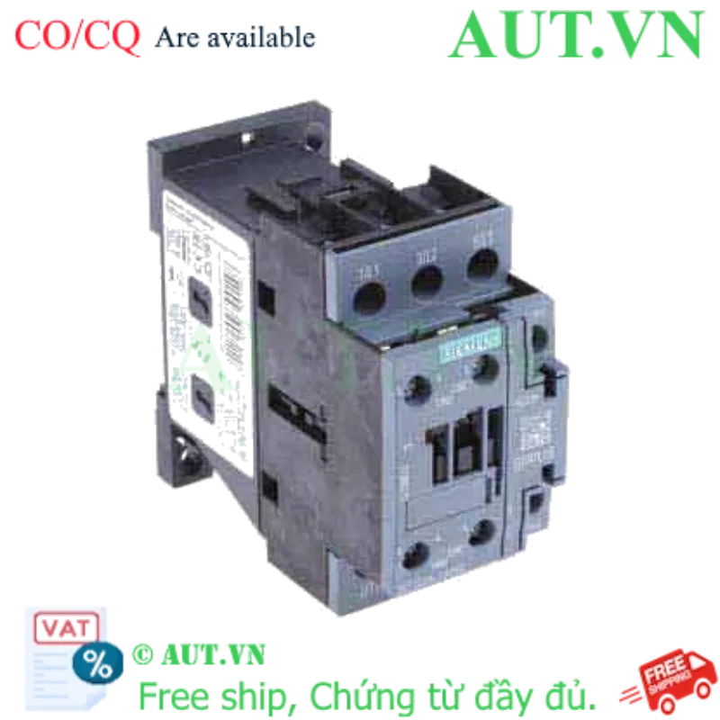 Ảnh của Khởi Động Từ Siemens 3RT2026-1AP00 | 25A - 11kW - 230VAC | Chuẩn S0