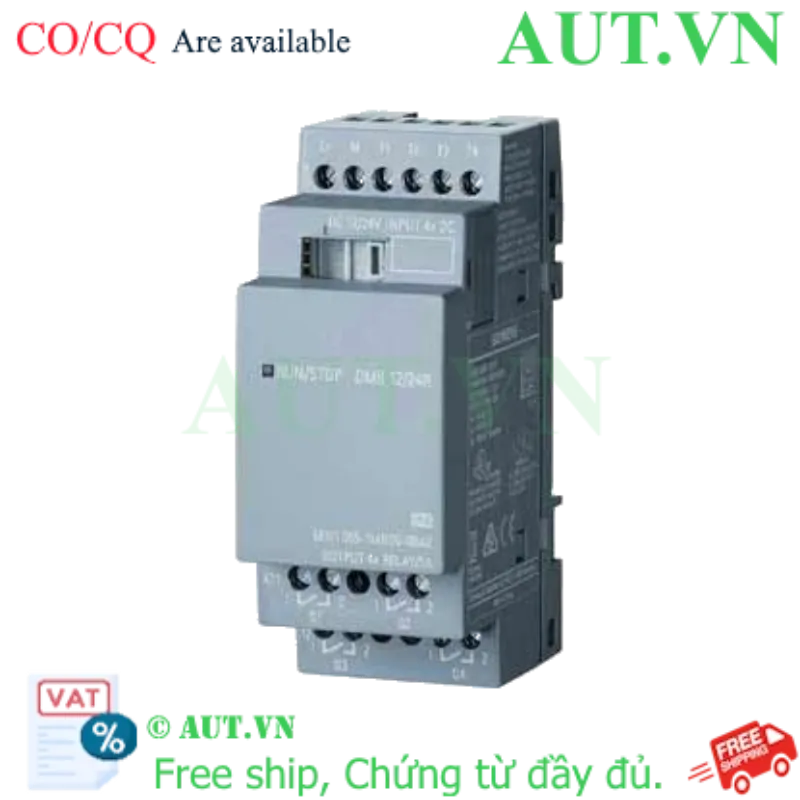 Ảnh của Module Mở Rộng Siemens 6ED1055-1MB00-0BA2 | 4DI 4DO Relay 5A | 12-24VDC | AUT VN