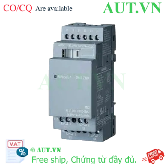 Ảnh của Mô Đun Mở Rộng Siemens LOGO! 6ED1055-1FB00-0BA2 | 4DI/4DO Relay | 115-230V AC/DC | Chính Hãng AUT VN