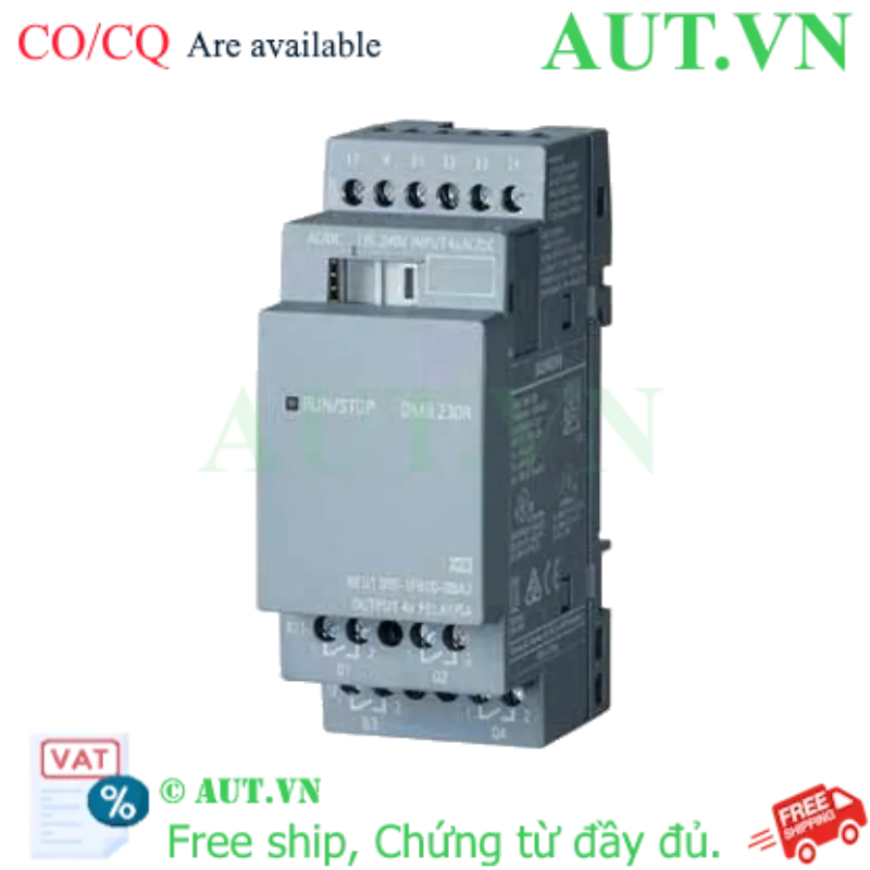 Ảnh của Mô Đun Mở Rộng Siemens 6ED1055-1FB00-0BA2 | 4DI/4DO Relay | 115-230V AC/DC
