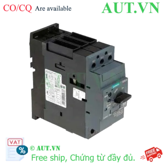 Ảnh của Bộ Ngắt Mạch Bảo Vệ Động Cơ Siemens 3RV2031-4UA10 | 32-40A, 18.5kW, Cắt 65kA - AUT VN