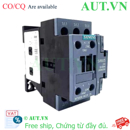 Ảnh của Khởi động từ Contactor Siemens 3RT6026-1AC20 (25A, 24VAC)
