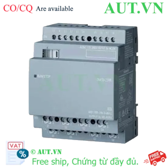 Ảnh của Module Mở Rộng Siemens 6ED1055-1FB10-0BA2 LOGO! DM8 | 8DI/8DO Relay | 115-230V | Chính Hãng AUT VN