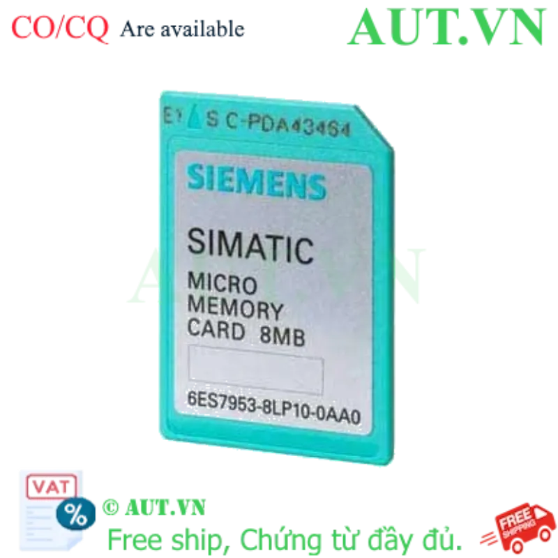 Ảnh của 6ES7953-8LG20-0AA0 | Thẻ nhớ PLC Siemens, 128KB, giá tốt