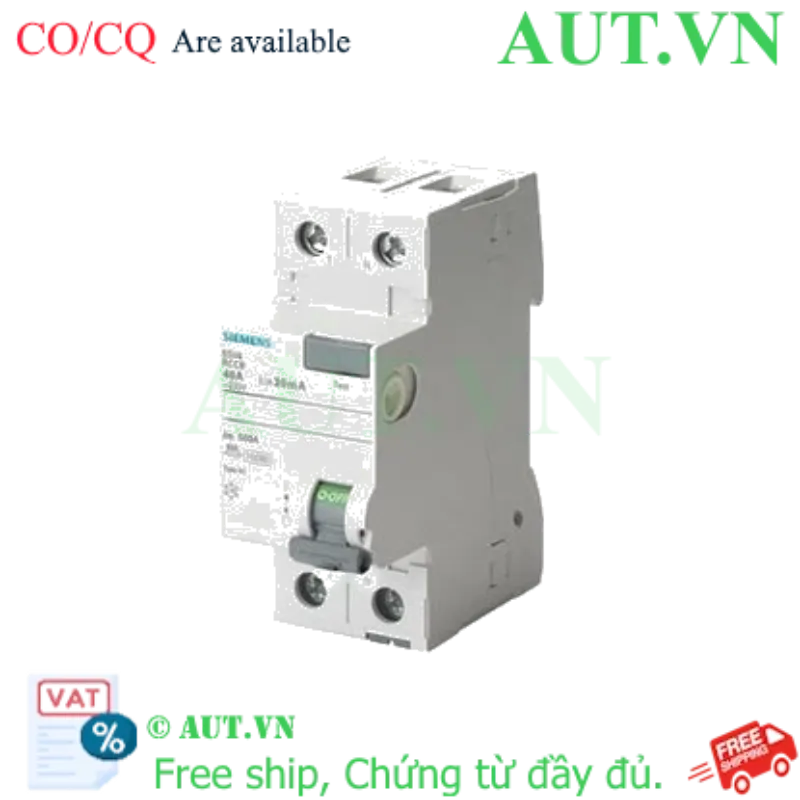 Ảnh của RCCB Siemens 5SV5412-0 25A 100mA 1P+N