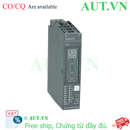 Ảnh của 6ES7131-6BH01-0BA0 SIEMENS | 16 digital - 1.7W - 28g